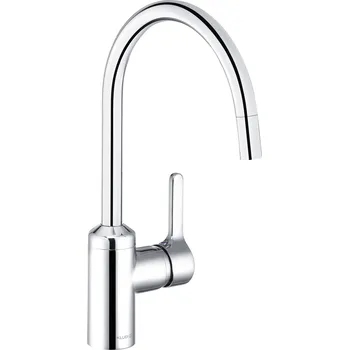 Vodovodní baterie Bingo Star - dřezová páková baterie, výsuvný výtok, nerez 428519678