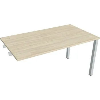 Kancelářský vozík HOBIS přídavný kancelářský stůl rovný - US 1400 R, akát + doprava zdarma