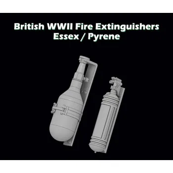 Plastikový model 1/35 British WWII fire extinguishers Essex/Pyrene