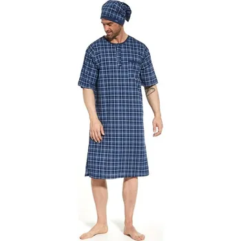 Dámské oblečení Noční košile Cornette 109 krátký rukáv nadměrná Velikost: 5XL, Vzor: 109011