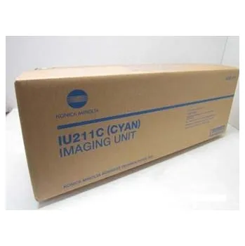 Tiskový válec Konica Minolta originální válec IU211C, A0DE0HF, cyan, 55000str.
