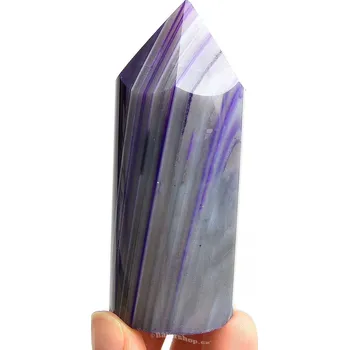 Přírodní kámen Achát špice 169g Brazílie