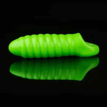 Návlek na penis Ouch! Glow in the Dark Swirl Thick Stretchy Penis Sleeve