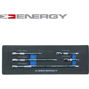 Nářadí pro automobil Sada nástavců 1/4" ENERGY NE00858