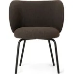 Ferm Living Jídelní židle Rico Hallingdal, dark grey brown/black