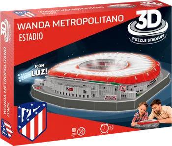 3D puzzle NANOSTAD Wanda Metropolitano LED