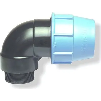 Fitinka UNIDELTA PE koleno s vnějším závitem 32 x 5/4" UNI1008032005