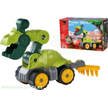 autíčko Bagr pracovní stroj Power Worker Mini Dino T-Rex BIG > varianta bagr dino