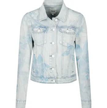 Desigual Džínová bunda WHAII | Barva:světlo modrá | Velikost:36
