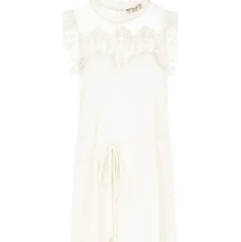 Dámské šaty Twin-Set Šaty | Barva:krémová | Velikost:S