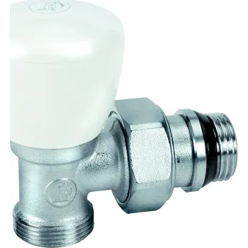 Hlavice pro radiátor Giacomini Radiátorový ventil rohový R25TG 1/2" x 16