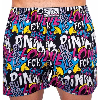 Trenýrky Pánské trenky Styx art klasická guma Pink Bubble (A1058) XXL Možnost vrácení zboží ZDARMA do 120 dnů!