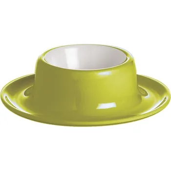 Stojánek na vajíčko Talířek na vejce TWIST zelená 4ks