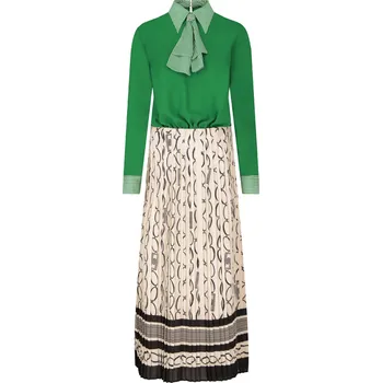 Dámské šaty Elisabetta Franchi Šaty 2v1 | Barva:zelený | Velikost:36