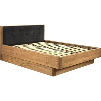 Šatní skříň Dubová postel DENVER - DALLAS 14 140x200 cm s úložným prostorem Rozměry postele: 140 x 200 cm