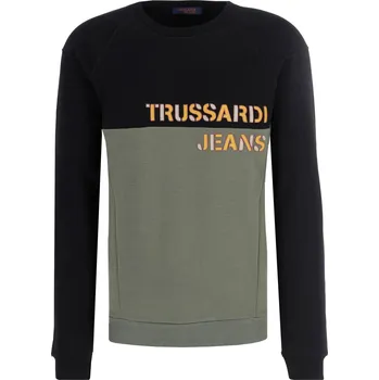 Pánská mikina Trussardi Jeans Mikina | Barva:khaki | Velikost:XXL