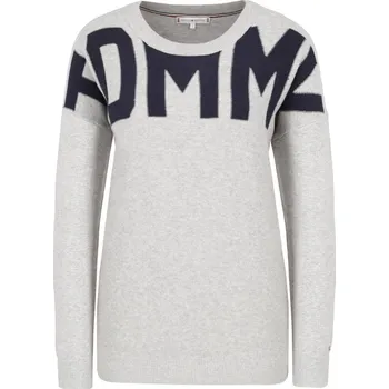 Dámský svetr Tommy Hilfiger Svetr VIVIE | Barva:popelavě šedý | Velikost:M