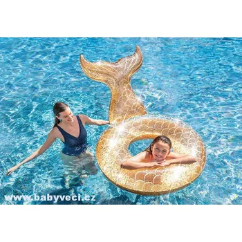 Nafukovací třpytivý s ploutví > varianta ploutev