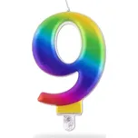 Svíčka narozeninová zapichovací číslo 9