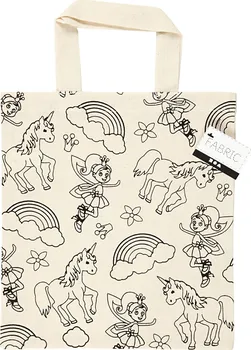 Nákupní taška Creative Dětská nákupní taška 27,5 x 30 cm jednorožec a víla