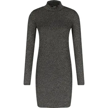 Dámské šaty CALVIN KLEIN JEANS Šaty | Barva:stříbrný | Velikost:XS