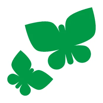 Samolepící dekorace Motýlci 001 levá (12 - zelená) SAMOLEPKA NA AUTO, NÁLEPKA, FÓLIE, POLEP, TUNING, VLASTNÍ TEXT, TISK, AUTOSAMOLEPKY.cz, POLEPY, OBRÁZEK, LOGO, 3D STICKERS