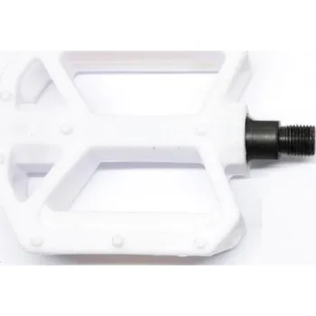 Pedál na kolo pedály BMX dětské plastové bílé