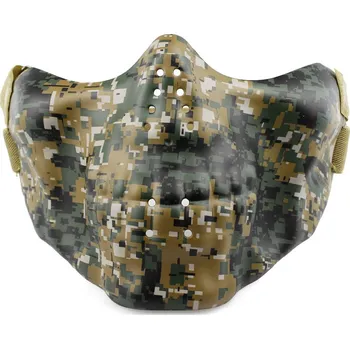 Airsoft Imperator Tactical Polyuretanová maska obličeje, lebka - Digital Woodland