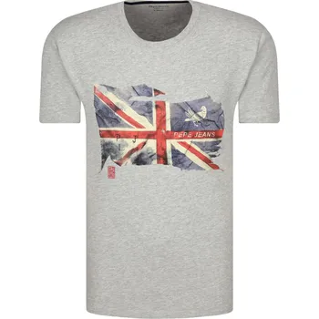 Pepe Jeans London Tričko SID | Barva:šedý | Velikost:L