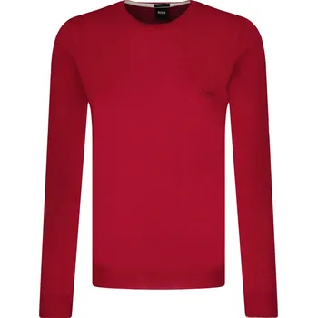 Pánský svetr boss Vlněný svetr Botto-L | Barva:červený | Velikost:L