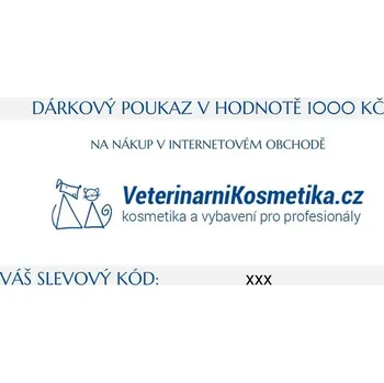 Dárková visačka ostatní Dárkový poukaz na nákup v hodnotě 1000 Kč (dopravu zvolte OSOBNÍ ODBĚR - PRODEJNÍ SKLAD VE SVĚTICÍCH - poukaz zašleme emailem)