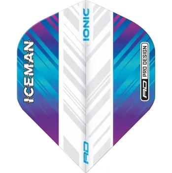 Letky Red Dragon Gerwyn Price Iceman Rainbow & White