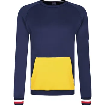 Pánská mikina Tommy Sport Mikina Colourbloc | Barva:tmavě modrá | Velikost:XL