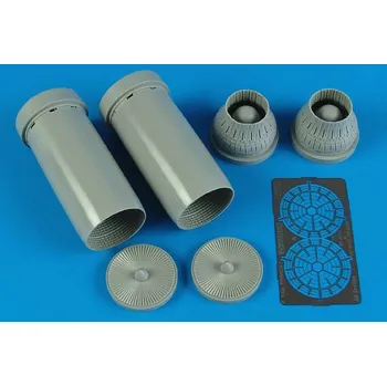 Plastikový model Aires 1/48 F-14A Tomcat exhaust nozzles - closed position