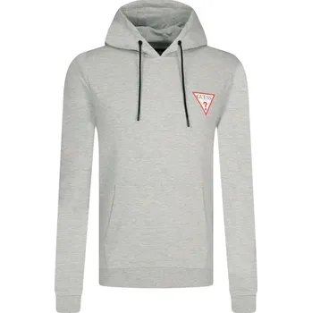 Pánská mikina GUESS JEANS Mikina CHRISTIAN | Barva:popelavě šedý | Velikost:S