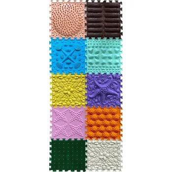 Masážní ortopedické podložky set 10 kusů > varianta sada 10ks