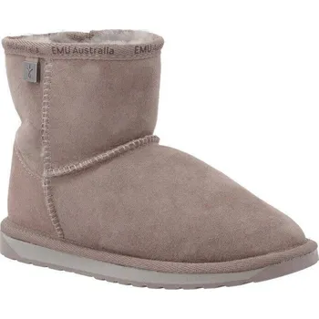 Dívčí sněhule EMU Australia Kůžoné sněhule Platinum Stinger Slim Mini | Barva:béžový | Velikost:36
