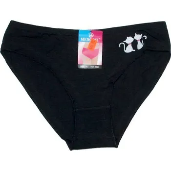 Kalhotky bokové DVĚ KOČIČKY černé 8923