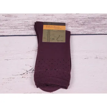 Dámské ponožky CNB BERLIN Ponožky Bambus soxx hebké bambusové DE 34332 lilkové velikosti ponožek: 26-28 (EUR vel. 39-42)