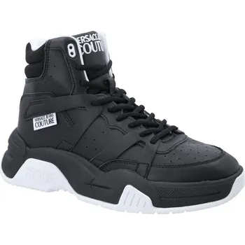 Pánské tenisky Versace Jeans Couture Kůžoné tenisky FIRE1 DIS. 3 | Barva:černý | Velikost:41