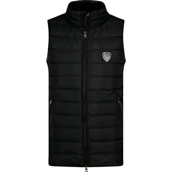 EA7 Péřový vesta | Barva:černý | Velikost:L