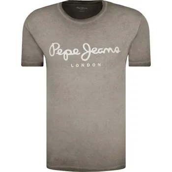 Pánské tričko Pepe Jeans London Tričko WEST SIR | Barva:šedý | Velikost:S