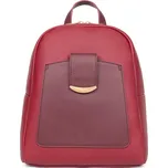 Hexagona dámský batoh se zlatou přezkou-vínový 309766 8400 framboise