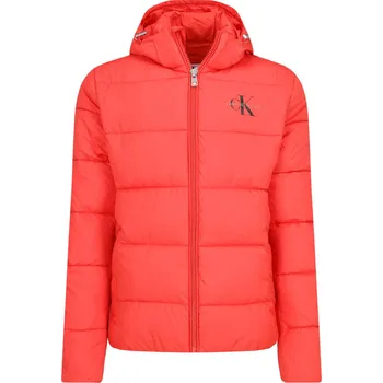 CALVIN KLEIN JEANS Bunda MONOGRAM | Barva:oranžový | Velikost:XL