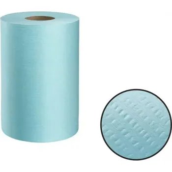 Držák kuchyňských utěrek TETEX utěrka MECHANIC PLUS s vlastností krepovaného papíru Varianta: 500x 29x37cm (185mb) tyrkysové, krepované na roli 9911001