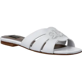 Dámské pantofle Pinko Kůžoné pantofle SALVIA CIABATTA | Barva:bílý | Velikost:36