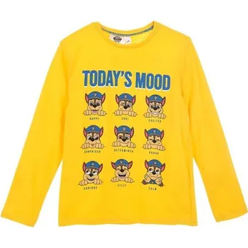 Žluté tričko Paw Patrol s dlouhým rukávem Velikost: 104
