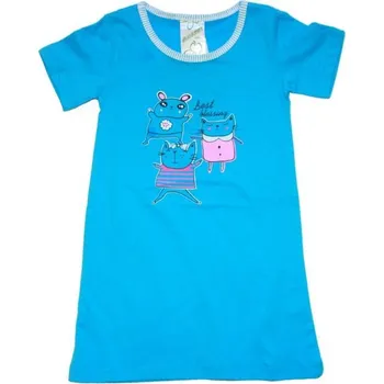 Dívčí noční košile BEST 485 azurové 98