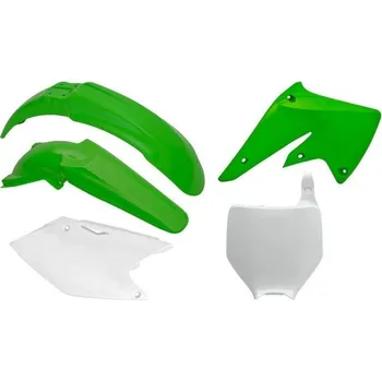 RACETECH kompletní plasty KAWASAKI KXF 250 04-05, barva OEM (tabulka) (KA203E999) KAWASAKI KX F 250 rok 04-05