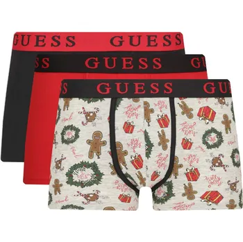 Boxerky Guess Underwear Boxerky 3-pack | Barva:šedý | Velikost:S